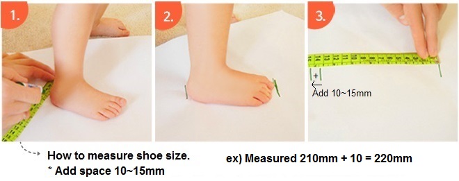 measure shoe size